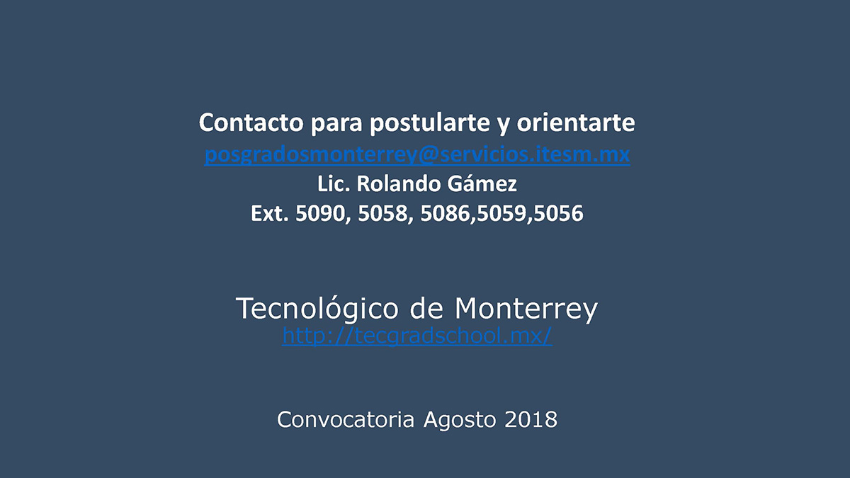 v6Posgrados IngenieraTecnologico de Monterrey TecNM agosto 2018V6 Pgina 20
