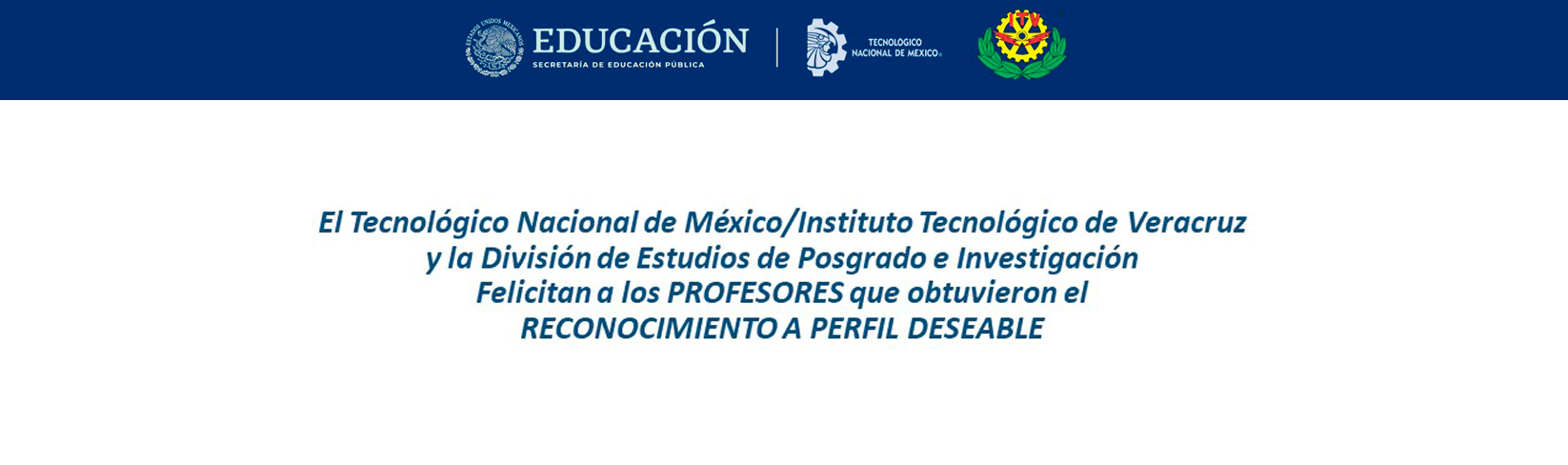 El TecNM Veracruz y la División de Estudios de Posgrado e Investigación