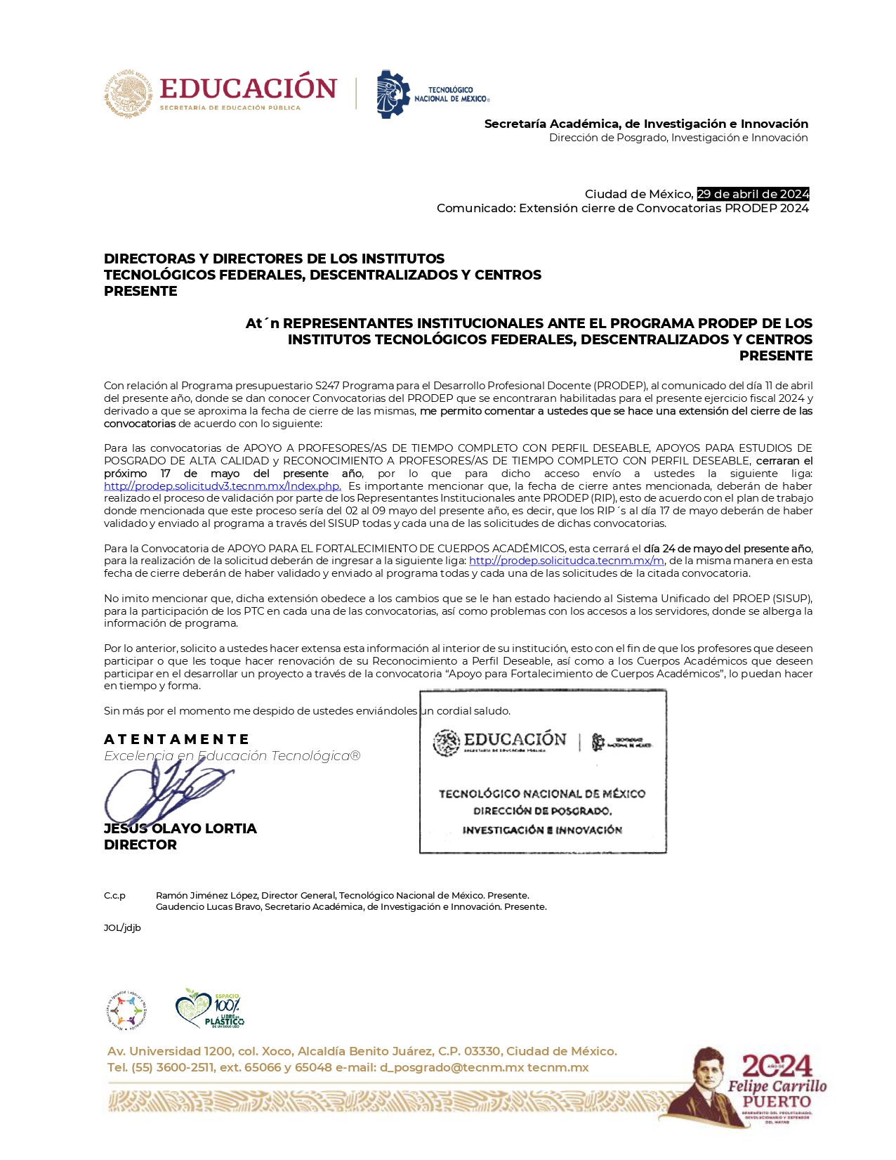 Comunicado_Convocatorias_PRODEP_2024_Extención_page-0001.jpg