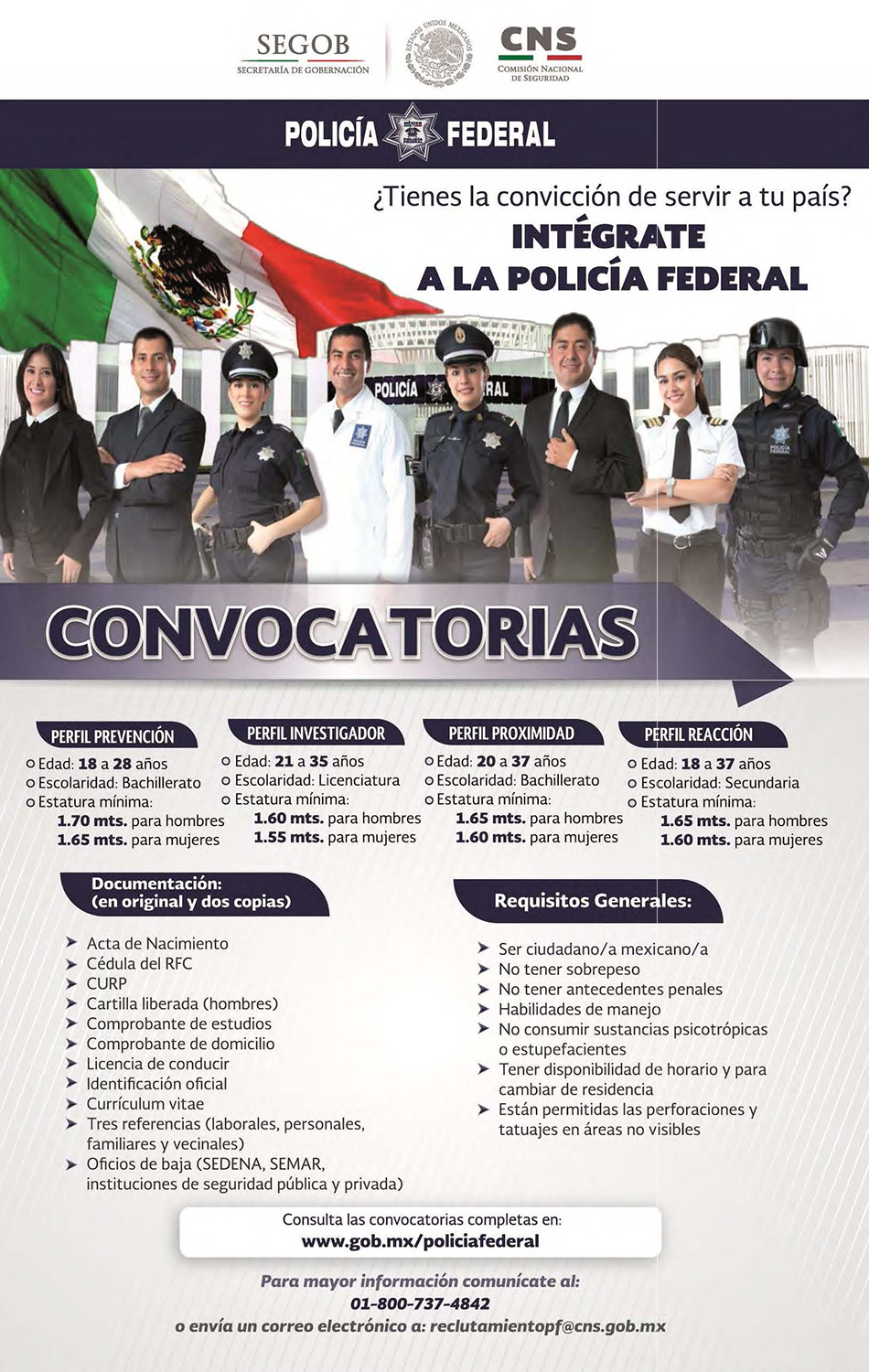 CARTEL CONVOCATORIAS PARA CORREO