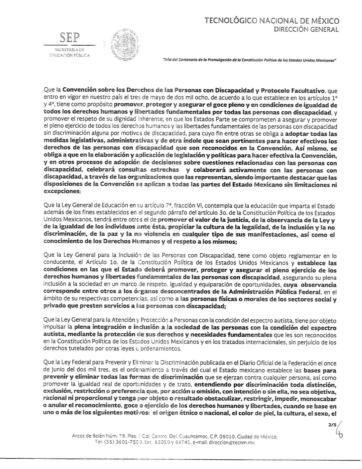 CIRCULAR M00 007 2017 Discriminacion Pgina 2