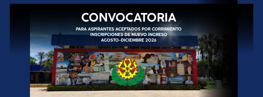 Convocatoria para Aspirantes Aceptados(as) por Corrimientos